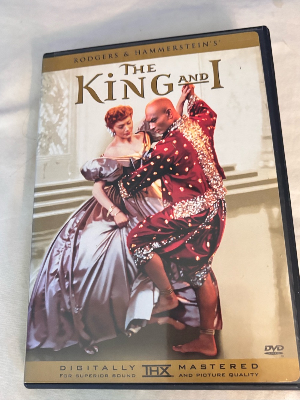Rodgers & Hammerstein's
The King and I DVD THX
Digitally Mastered Keep
Case